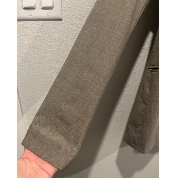 THEORY Tan Pockets Wool Blazer - Picture 3 of 8